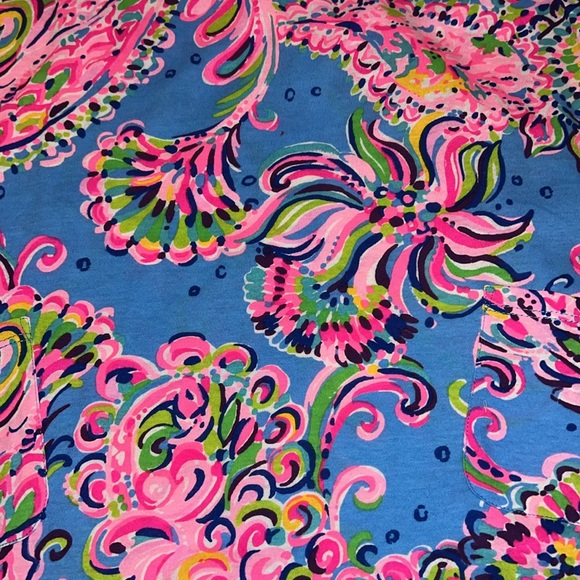 Lilly Pulitzer Girls Jena Dress in Multi Mermaid Grotto Sizes Large & XL NWT - Picture 3 of 10